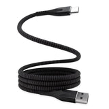 Statik Magstack USB-A to USB-C Cable 3.3 ft. Black, Pack of 6