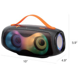 iLive Wireless Bluetooth Weather Resistant Color Changing Speaker, Pack of 4