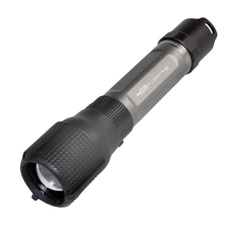 Police Security Zephyr-RS Tactical 550 lm Black/Gray LED Rechargeable Flashlight 14500 Battery