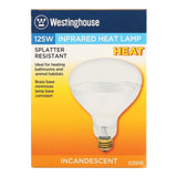 Westinghouse 125 W R40 Reflector/Heat Lamp Incandescent Bulb E26 (Medium) White 1 pk, Pack of 6