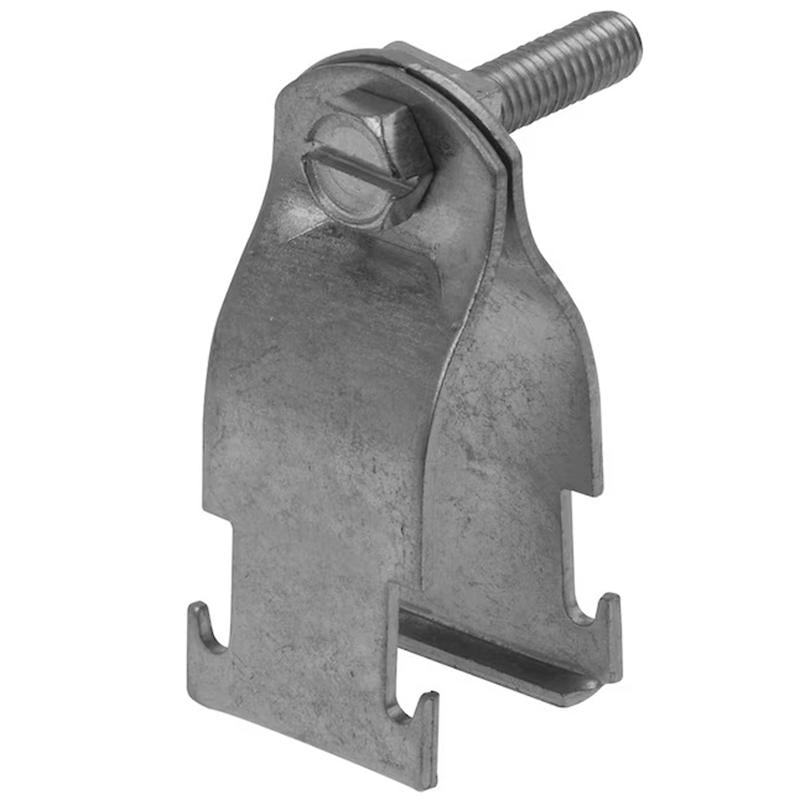 Korefit 1 in. D Galvanized Steel Clamp Connector For Rigid, IMC and EMT 1 pk