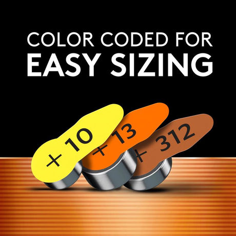 Duracell Zinc Air 312 1.5 V Hearing Aid Battery 8 pk