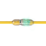 Monster Just Power It Up Outdoor 50 ft. L Yellow Extension Cord 10/3 SJTW, Pack of 2