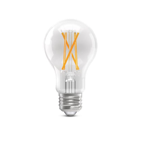 Feit A19 E26 (Medium) Filament LED Bulb Daylight 75 Watt Equivalence 4 pk