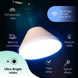 LIFX Smart Home PAR38 E26 (Medium) Smart-Enabled LED Bulb Color Changing 150 Watt Equivalence 1 pk
