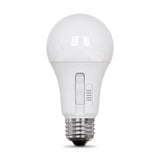 Feit A19 E26 (Medium) LED Bulb Adjustable White 40 Watt Equivalence 4 pk