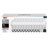 Feit A19 E26 (Medium) LED Bulb Adjustable White 60 Watt Equivalence 24 pk, Pack of 2