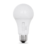 Feit A19 E26 (Medium) LED Bulb Adjustable White 60 Watt Equivalence 24 pk, Pack of 2