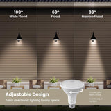 Feit PAR30 E26 (Medium) LED Bulb Adjustable White 75 Watt Equivalence 1 pk