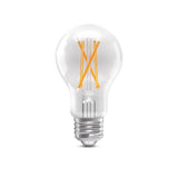 Feit A19 E26 (Medium) Filament LED Bulb Daylight 75 Watt Equivalence 4 pk