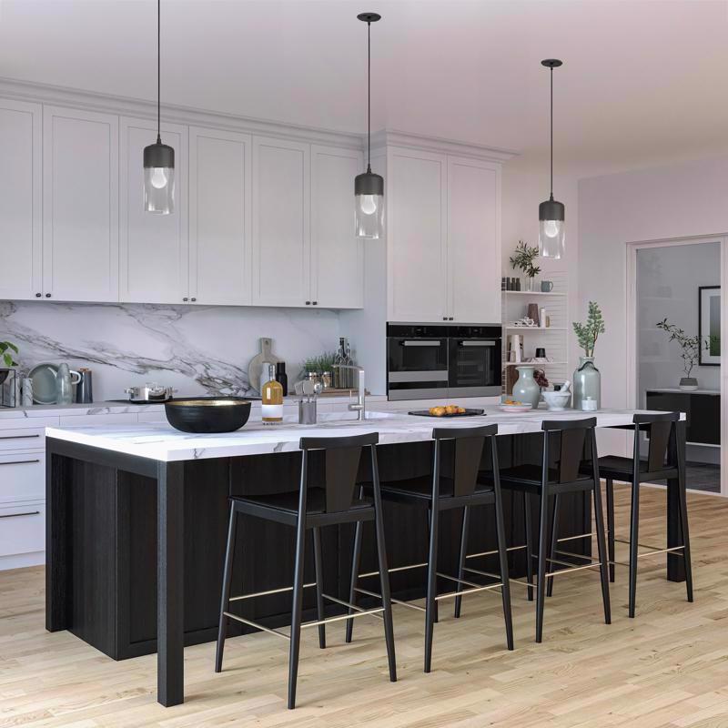 Feit A19 E26 (Medium) Filament LED Bulb Daylight 75 Watt Equivalence 4 pk