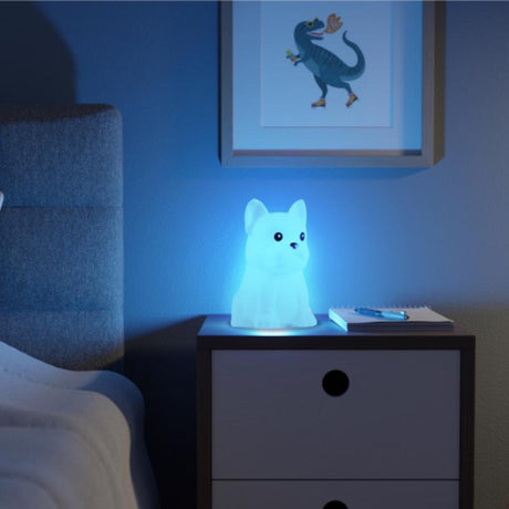 Globe Electric Manual Battery Powered Bull Dog LED Night Light