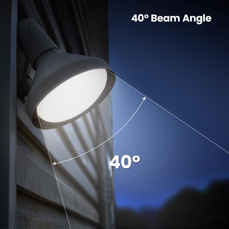 Feit PAR38 E26 (Medium) LED Bulb Adjustable White 250 Watt Equivalence 1 pk