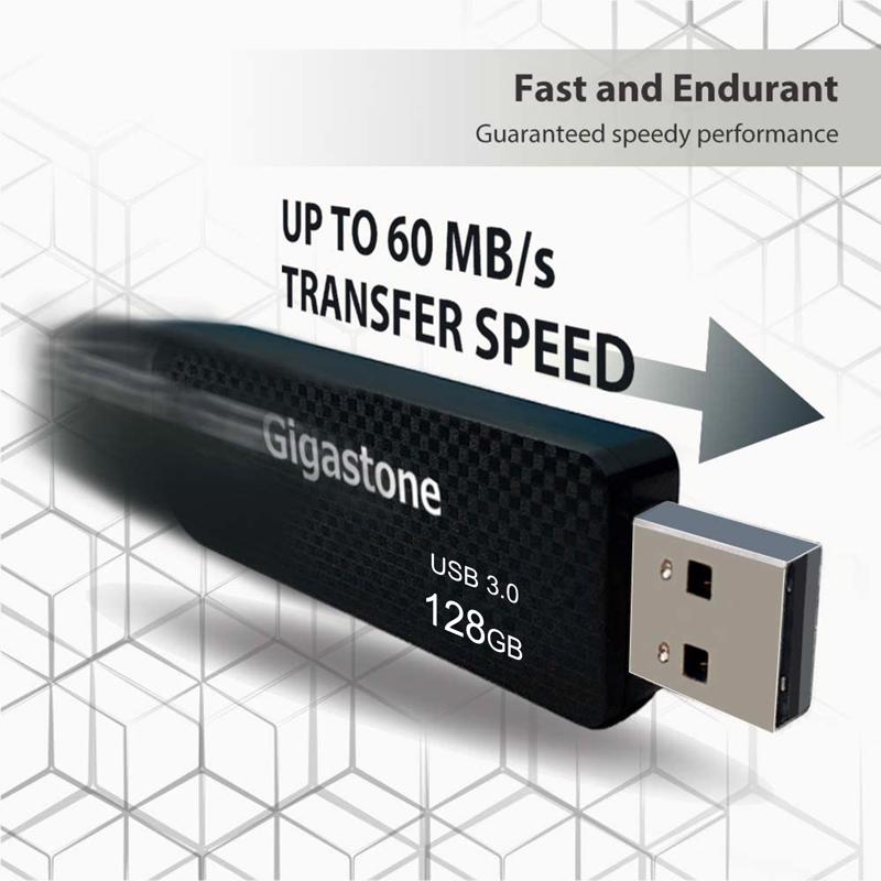 Gigastone Z30 Flash Drive 128 GB 1 pk
