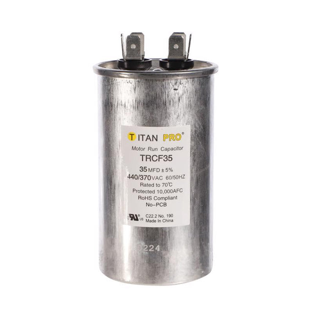 Titan Pro 35 MFD 440 V Round Run Capacitor