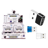 Diamond Visions Assorted Slim 2 in 1 Adapter For All Smartphones, Pack of 20