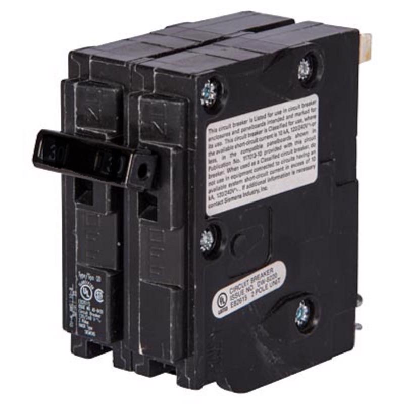 Siemens 80 amps Standard 2-Pole Circuit Breaker