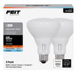 Feit BR30 E26 (Medium) LED Bulb Adjustable White 65 Watt Equivalence 2 pk