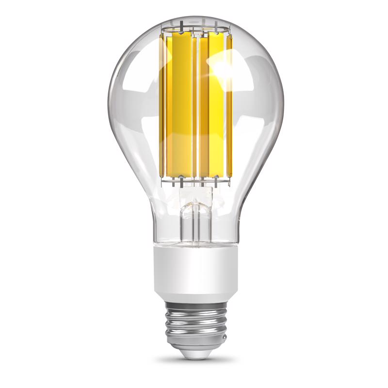 Feit A23 E26 (Medium) Filament LED Bulb Bright White 300 Watt Equivalence 1 pk
