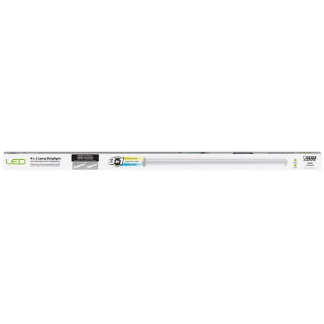 Feit 48 in. L White Hardwired LED Strip Light 4500 lm