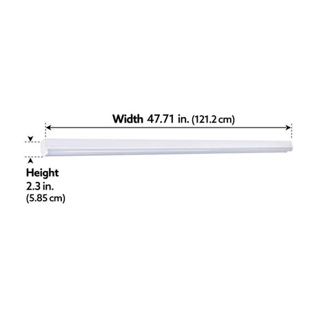 Feit 48 in. L White Hardwired LED Strip Light 4500 lm