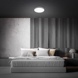 Feit 2.6 in. H X 14 in. W X 14 in. L Matte Black Black Ceiling Fixture