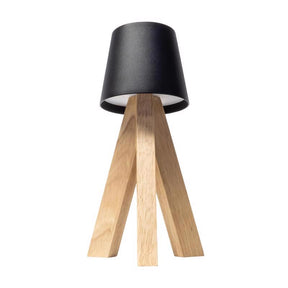 Bailey 10.5 in. Matte Black Table Lamp