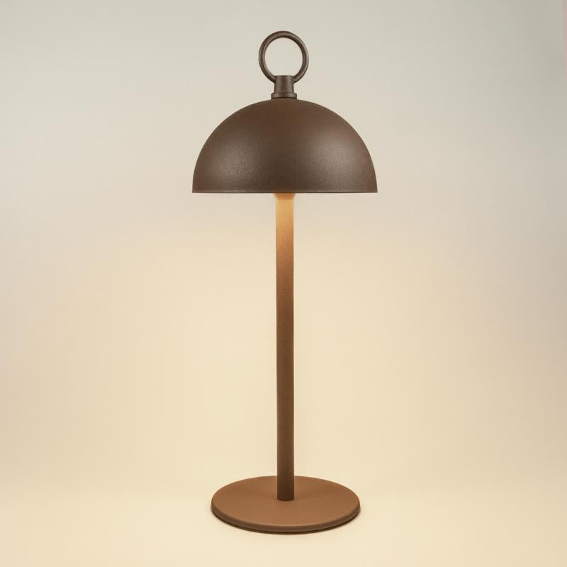 Branson 12.5 in. Restoration Bronze Brown Table Lamp