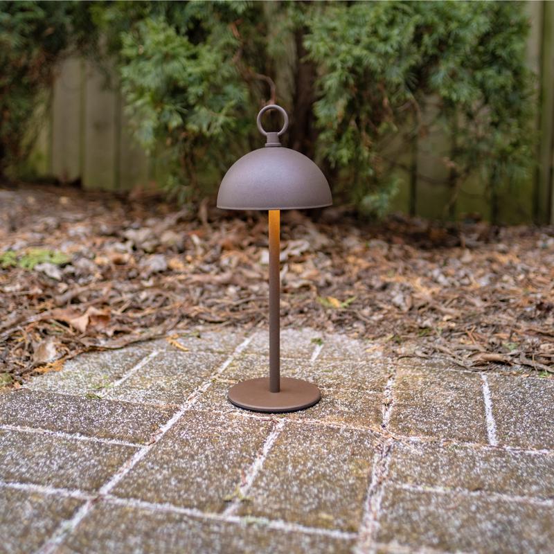 Branson 12.5 in. Restoration Bronze Brown Table Lamp