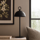 Branson 12 in. Matte Black Table Lamp