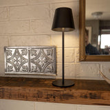 Denver 14.2 in. Matte Black Table Lamp
