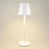 Denver 14.2 in. Matte White Table Lamp