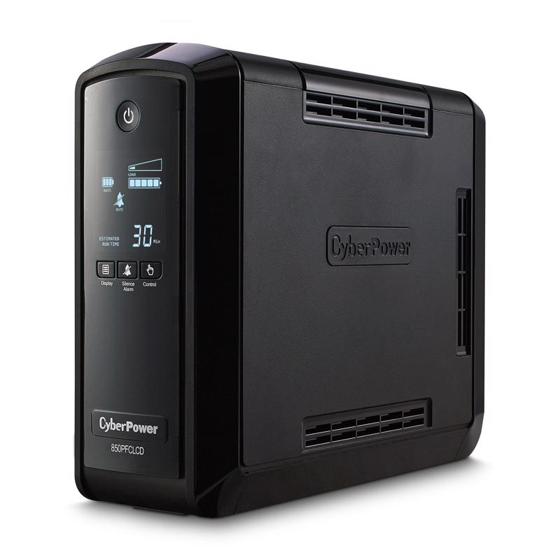 CyberPower 5 ft. L 10 outlets Battery Backup/Surge Protector Black 1150 J