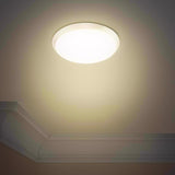 Feit 10.5 in. H X 15 in. W X 15 in. L Matte Black Ceiling Fixture