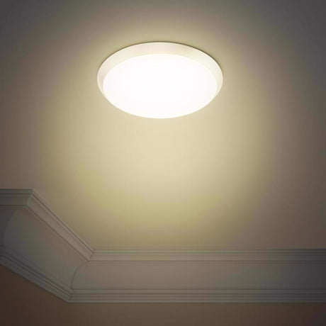 Feit 10.5 in. H X 15 in. W X 15 in. L Matte Black Ceiling Fixture