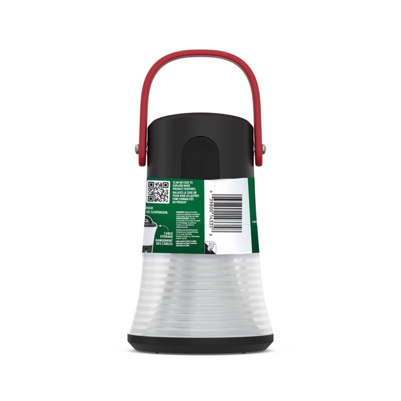 Energizer Digital Power Indicator 500 lm Black/White LED Lantern