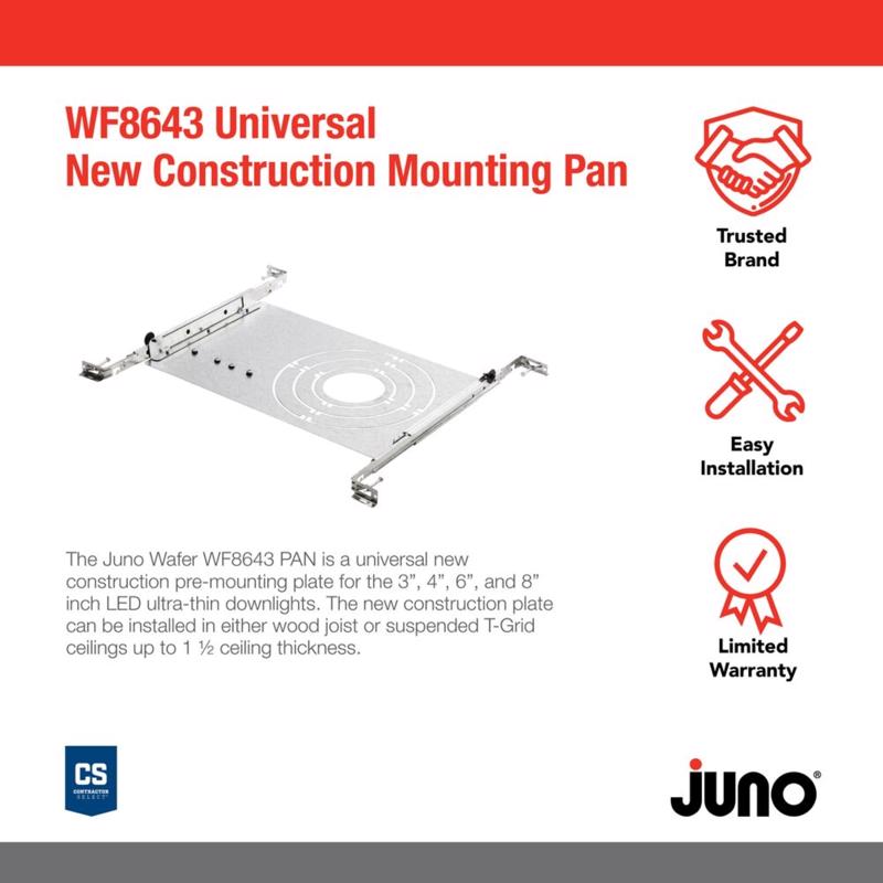 Lithonia Lighting Juno Aluminum LED Standard Base Lampholder Kit 1 pk