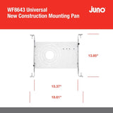 Lithonia Lighting Juno Aluminum LED Standard Base Lampholder Kit 1 pk