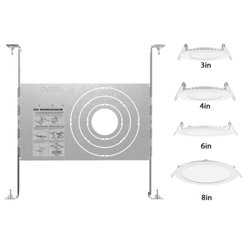 Lithonia Lighting Juno Aluminum LED Standard Base Lampholder Kit 1 pk