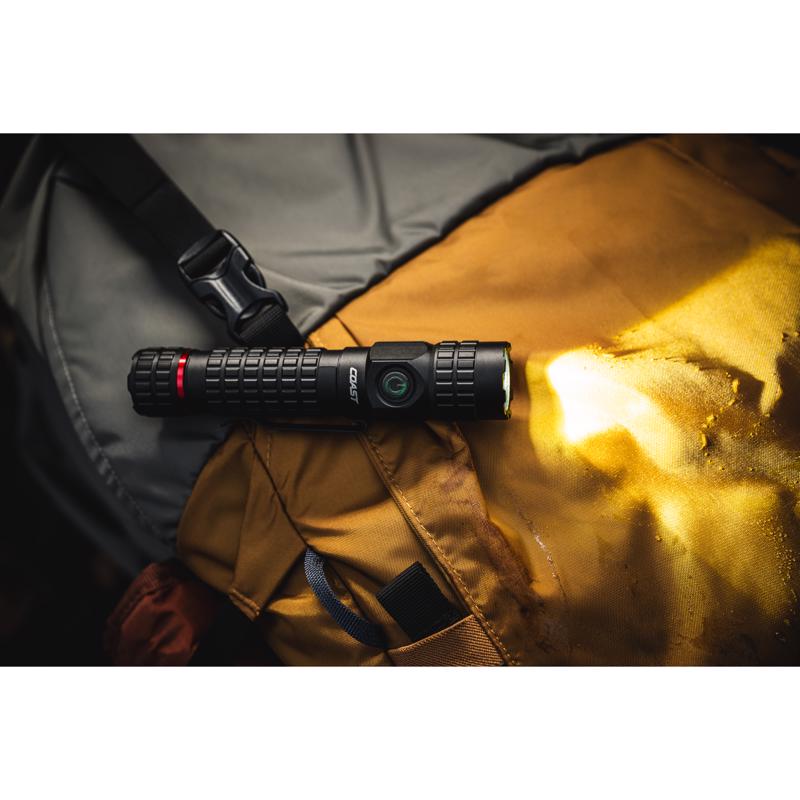 Coast PX200R 2000 lm Black LED Rechargeable Rechargeable Flashlight