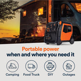 Generac 3000 W Gas/LP Inverter Generator