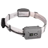 Police Security 550 lm Gray/Green LED Rechargeable Head Lamp AAA Battery