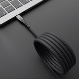 Statik MagStack Type C to Type C Cable 3.3 ft. Black