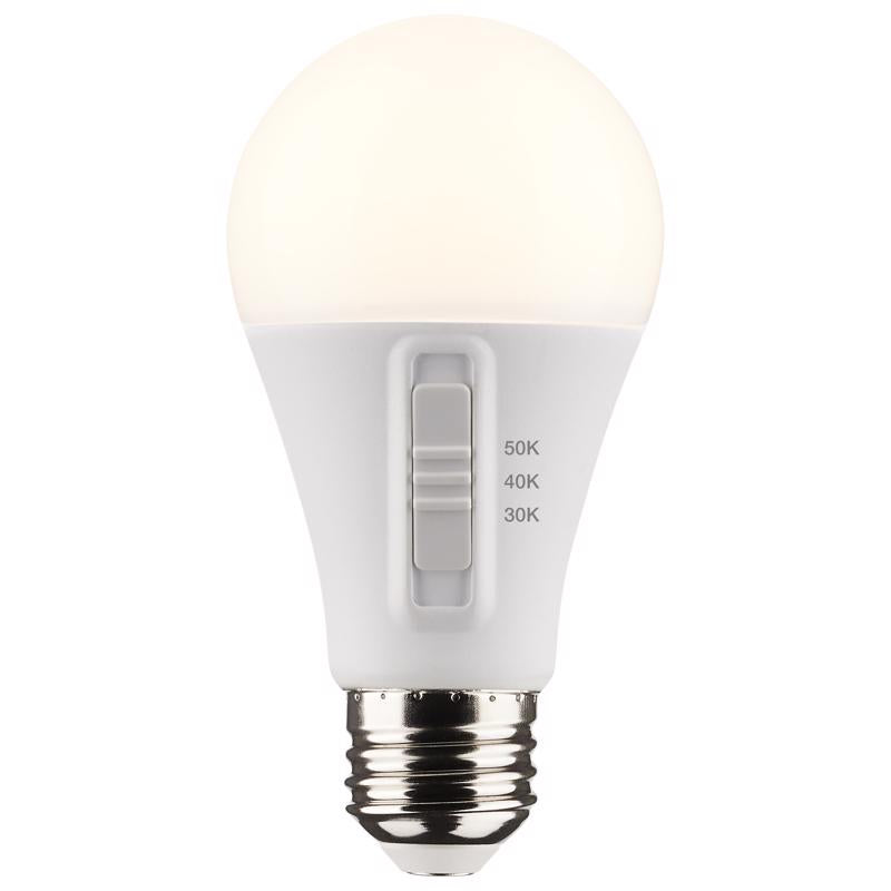 Satco A19 E26 (Medium) LED Bulb Tunable White/Color Changing 100 Watt Equivalence 4 pk