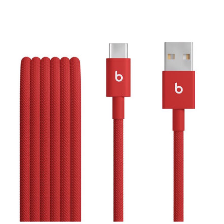 Beats USB-A to USB-C Cable 5 ft. Red