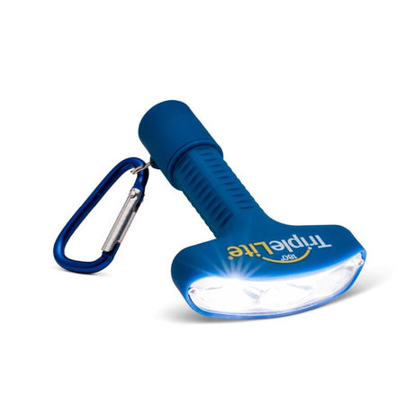 TripleLite 50 lm Blue LED Flashlight AAA Battery