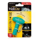 TripleLite 50 lm Teal LED Flashlight AAA Battery