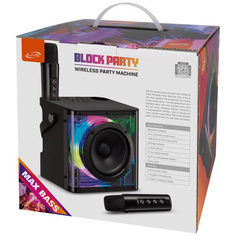 iLive Wireless Bluetooth Karaoke Machine, Pack of 4