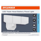Sylvania Motion-Sensing Battery Powered LED White Security Light