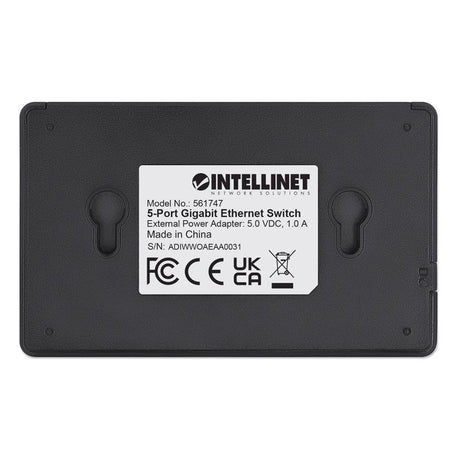 Intellinet Category 5E Gigabit Ethernet Switch-5 Port